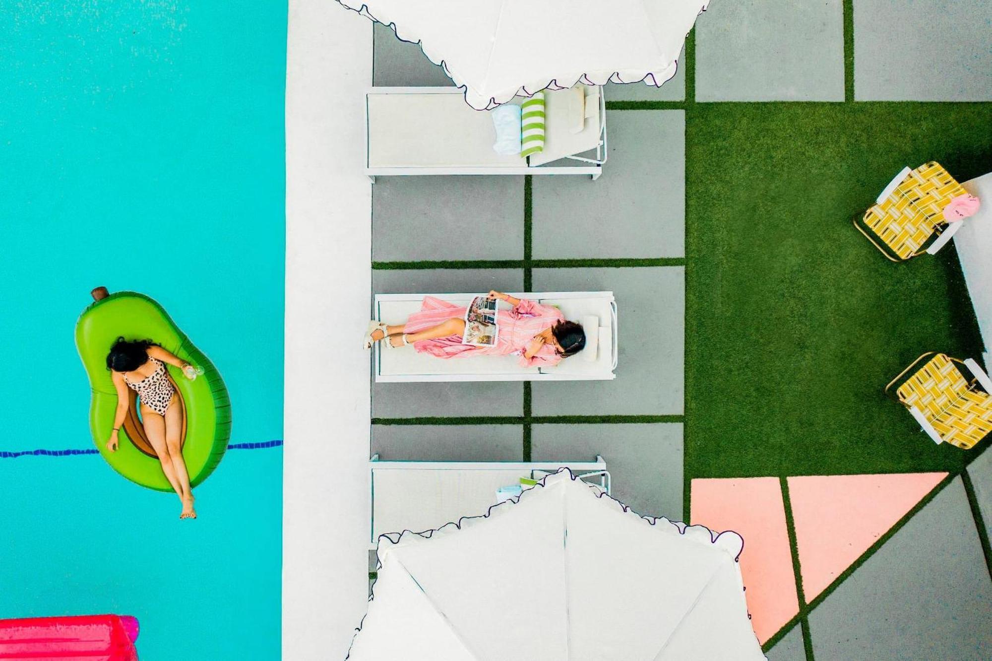 The Wesley Hotel By Avantstay Retro Spacious W Bbq Pool Spa Палм Спринг Екстериор снимка