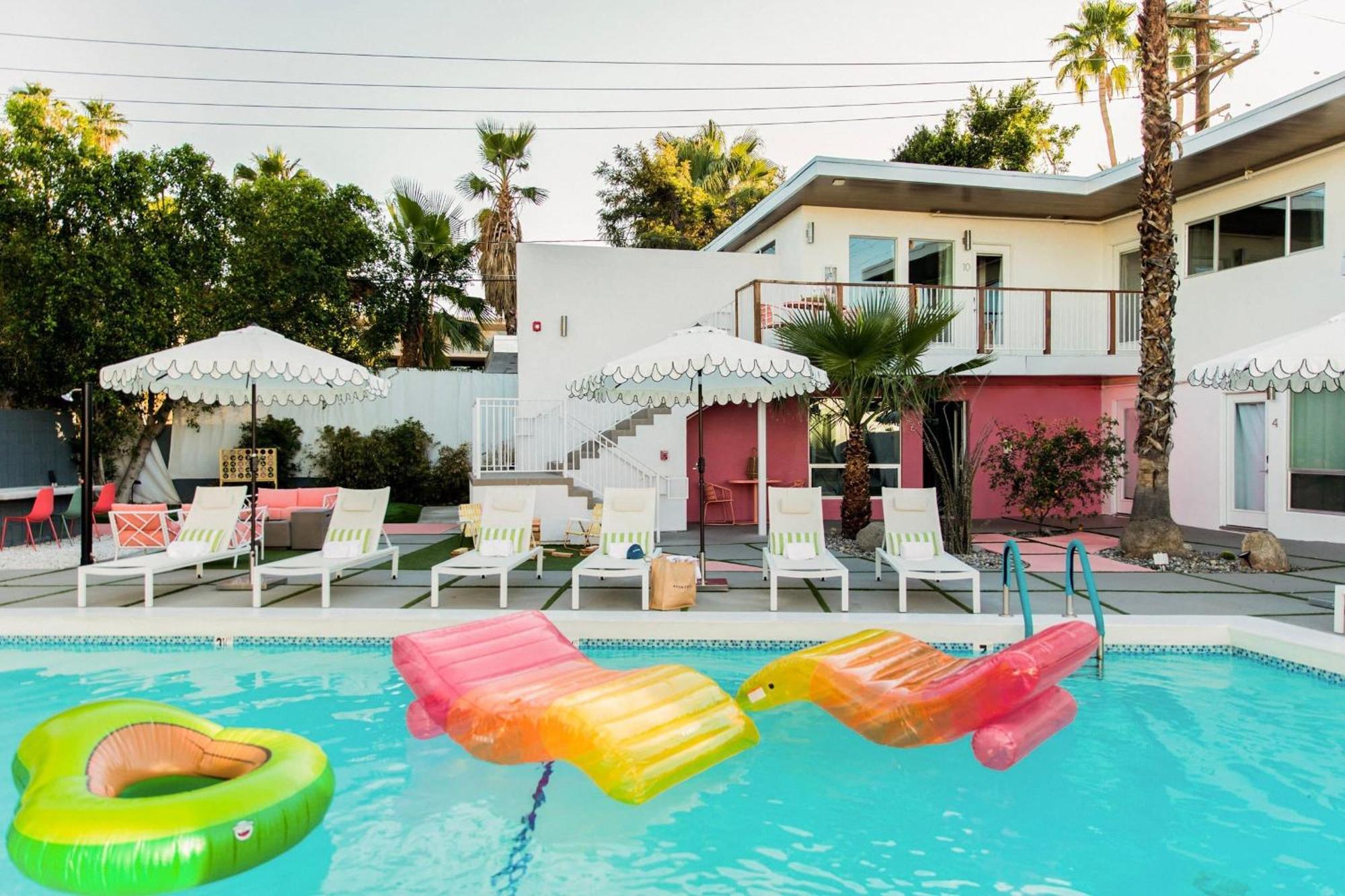 The Wesley Hotel By Avantstay Retro Spacious W Bbq Pool Spa Палм Спринг Екстериор снимка