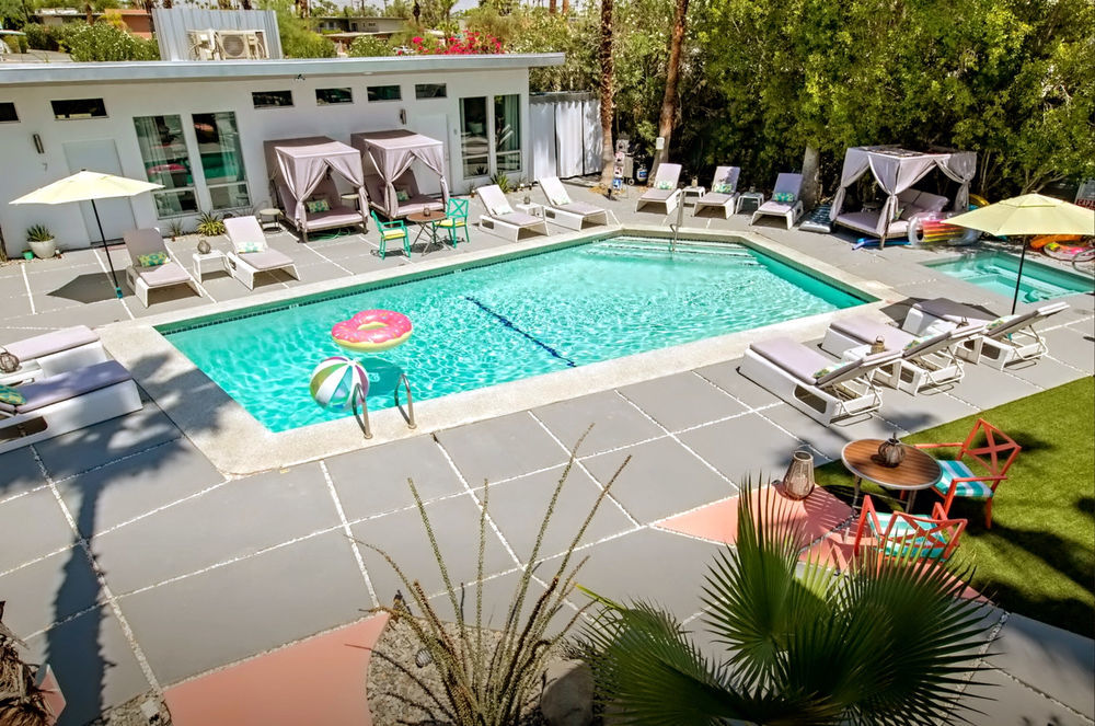 The Wesley Hotel By Avantstay Retro Spacious W Bbq Pool Spa Палм Спринг Екстериор снимка