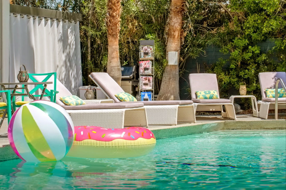 The Wesley Hotel By Avantstay Retro Spacious W Bbq Pool Spa Палм Спринг Екстериор снимка