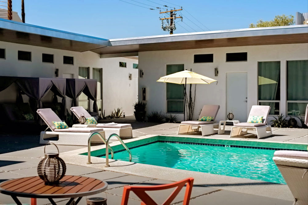 The Wesley Hotel By Avantstay Retro Spacious W Bbq Pool Spa Палм Спринг Екстериор снимка