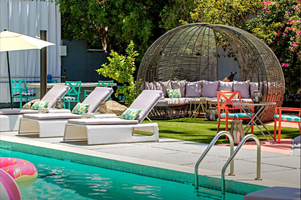 The Wesley Hotel By Avantstay Retro Spacious W Bbq Pool Spa Палм Спринг Екстериор снимка